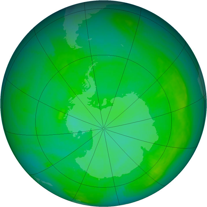 Ozone Map 1979-12-23